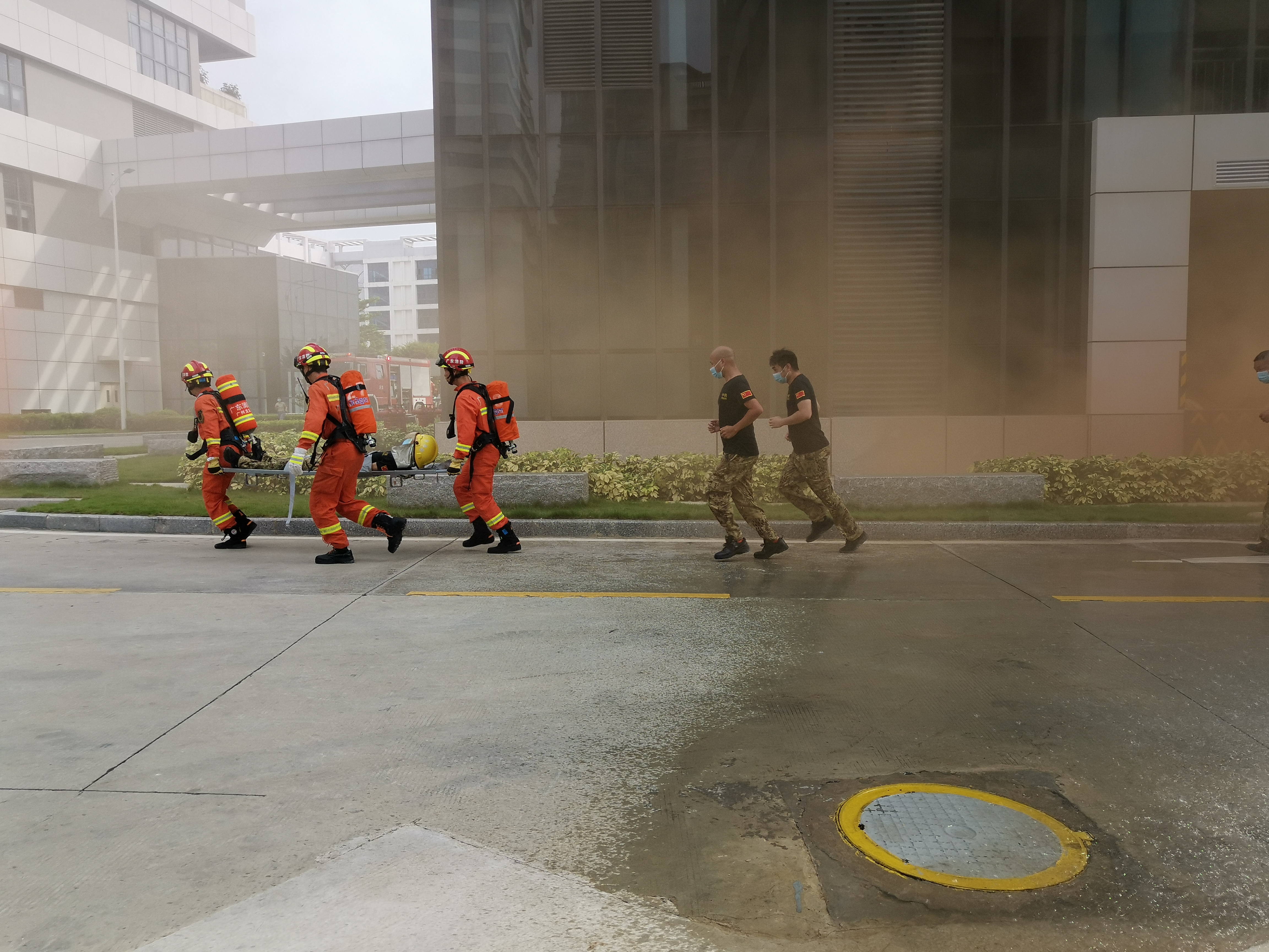 廣東醫(yī)谷開展消防疏散實(shí)戰(zhàn)演練活動(dòng)，筑牢消防安全防火墻！